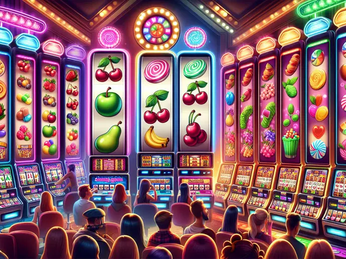 Слоты с конфетами – игровые автоматы со сладостями